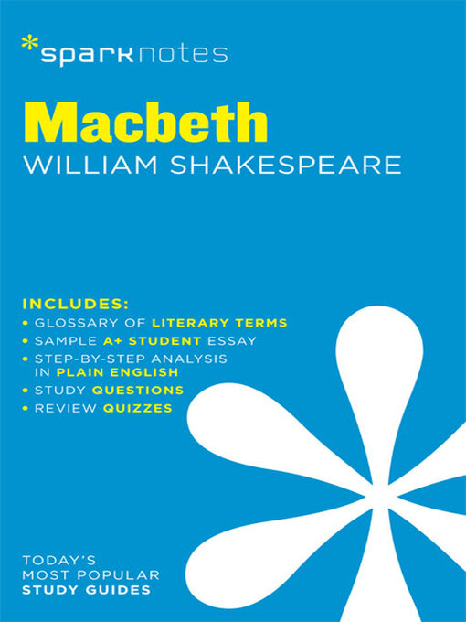 Title details for Macbeth SparkNotes Literature Guide by SparkNotes - Available